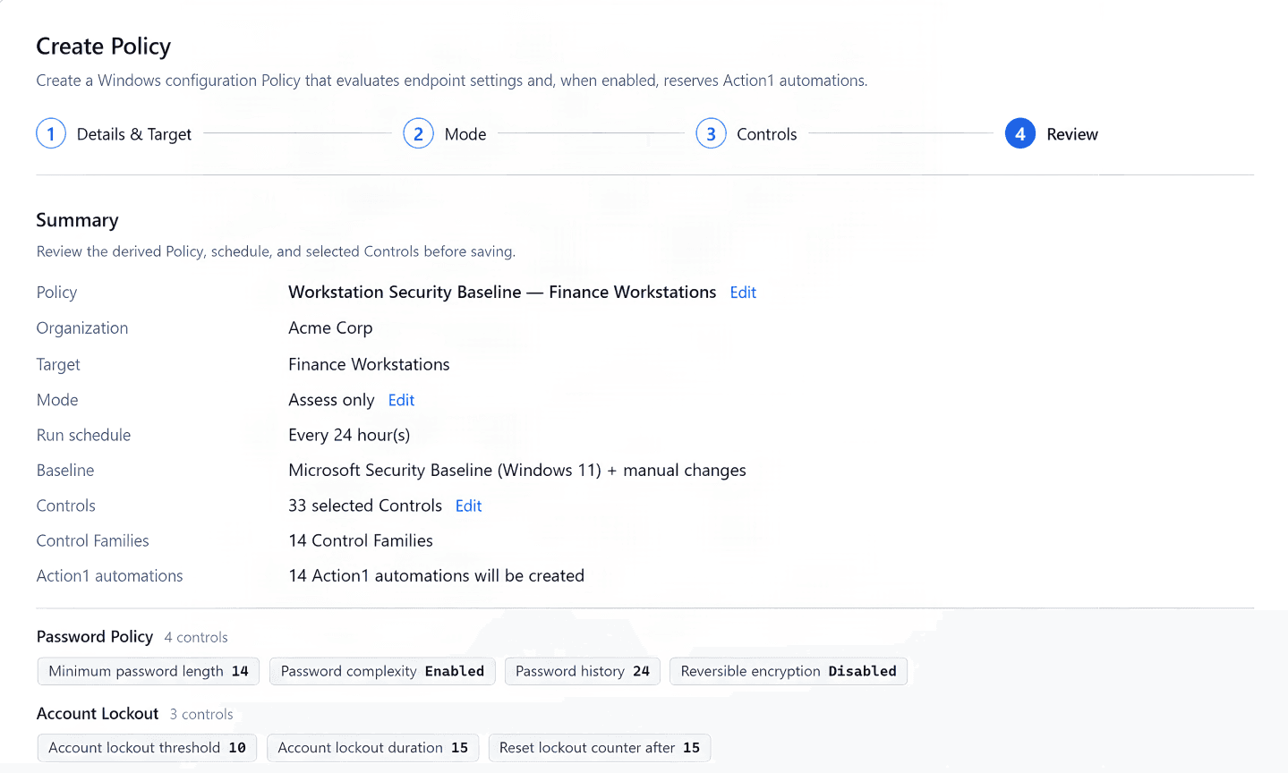 Configuration Management screenshot