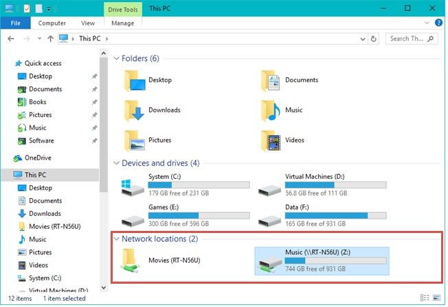 Step 1 to Delete Network Share Windows is to Use Windows File Explorer