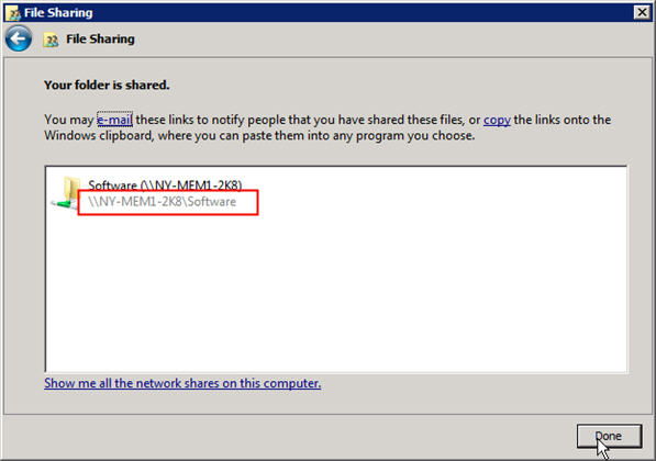 Step 5 to auto install exe file with GPO is to remember the location of this shared folder