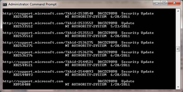 Step 1 to Manage Windows Updates Remotely is to Open a Command Prompt and Type Command