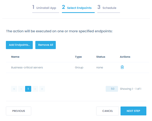 software-deployment-uninstall-app software distribution management tool action1