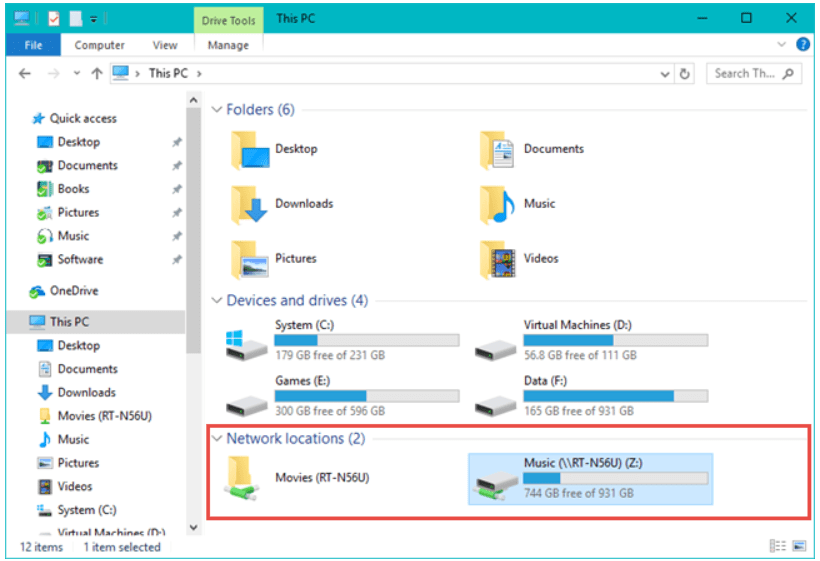 All Mapped Drives Will Be Displayed In Windows 10 Explorer 