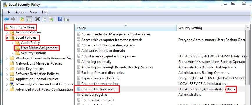 cmd command to check time zone