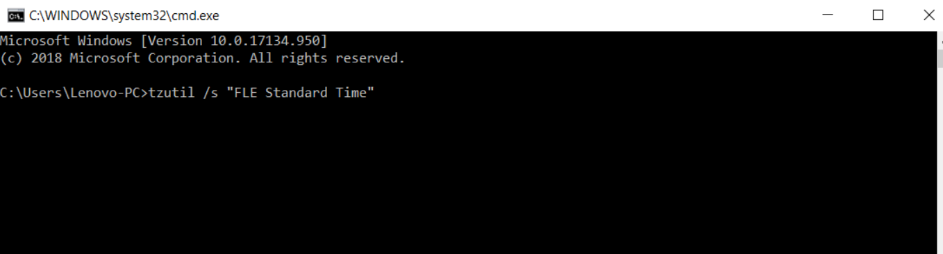 Daylight Saving Time Adjustment for a Specific Time Zone Enable Daylight Saving Time for a Specific Time Zone using command tzutil FLE Standard Time