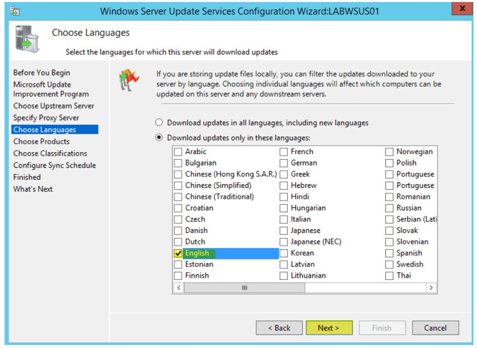 choose languages and products choose languages