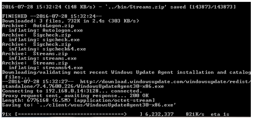 downloading all product updates Step 1 to use WSUS Offline Update tool is to start downloading update files