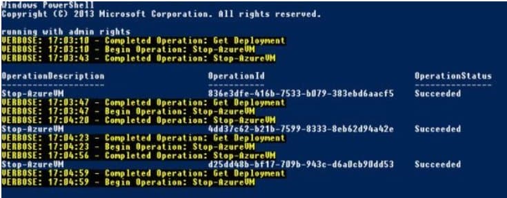 output of PS script The first step to Run Remote Powershell Script as Administrator is to Modify a Script to Force Elevation