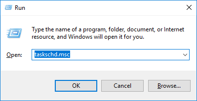 run Task Scheduler Create scheduled task remotely is to Run Task Scheduler