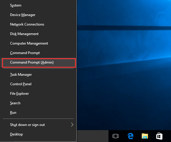 admin command line Step 1 to enable Built-in Administrator Account is to Run the command prompt on behalf of the Administrator