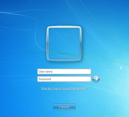 invitation window How to join domain remotely. input login and password in Invitation window