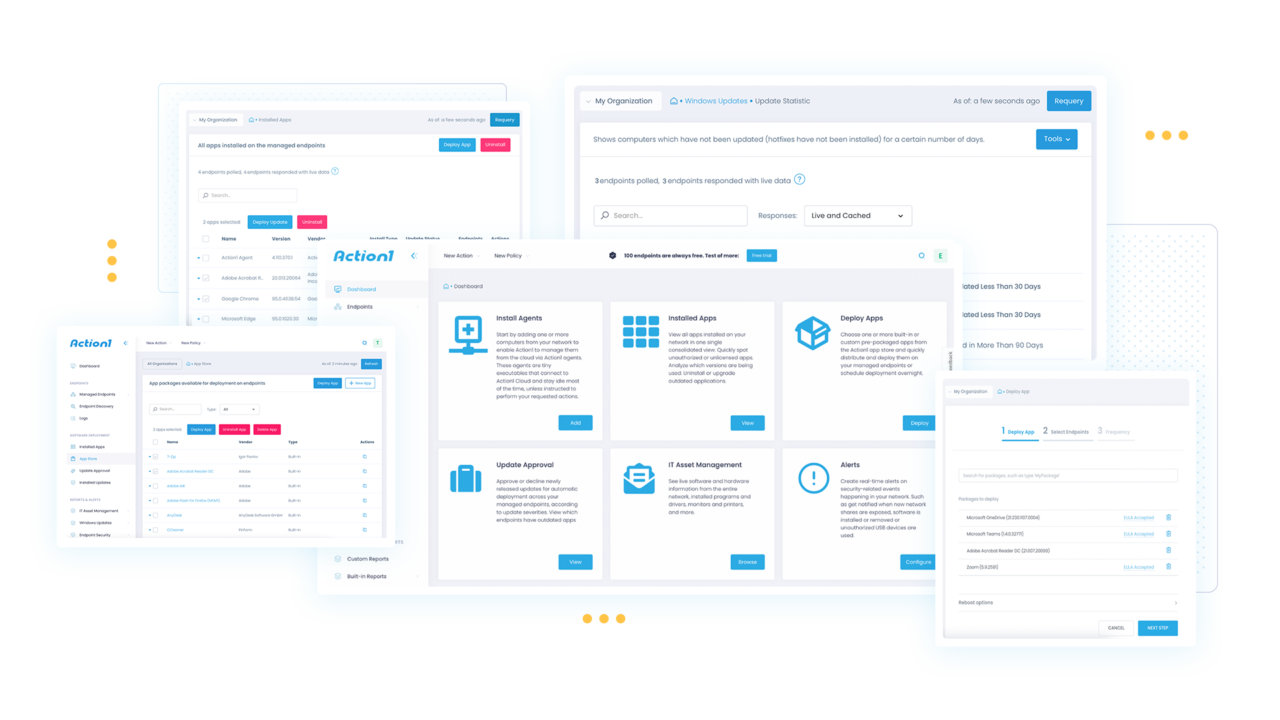 Free RMM Tools for MSP and Small Businesses | Action1 RMM