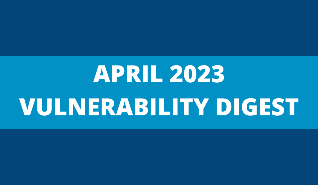 Patch Tuesday April 2023