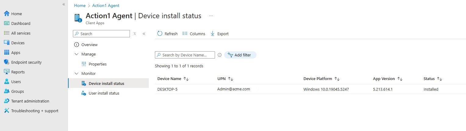 AppStatusInstalled Add deployment package to repository.