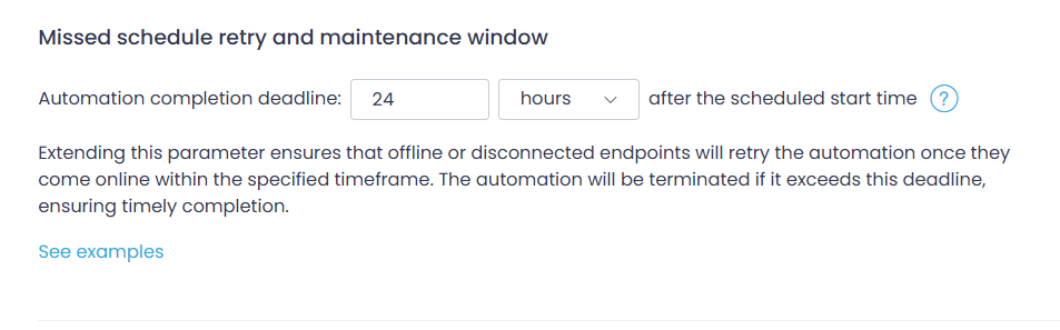 retry window Run script automation - History