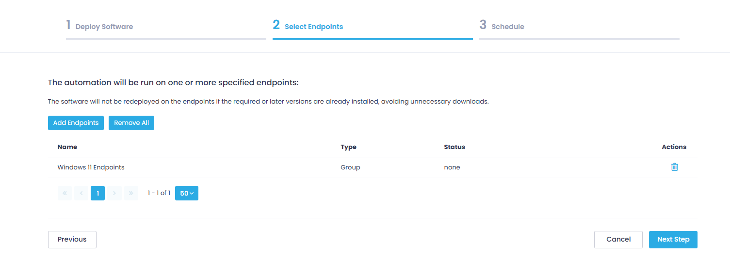 add_endpoints_for_app_install Deploy software - step 2