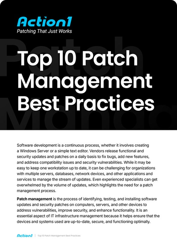 Top 10 Patch Management Best Practices