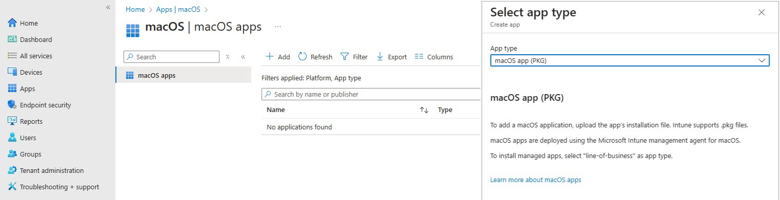 select_app_type Select target architecture and Office 365 edition.