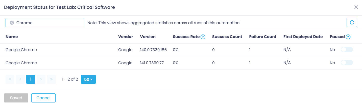 UR-view-deployment-status Creating patch management automation - step 1