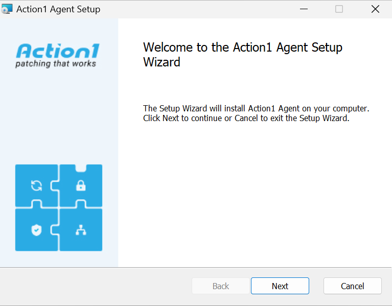 win-setup-wizard Windows agent setup wizard.