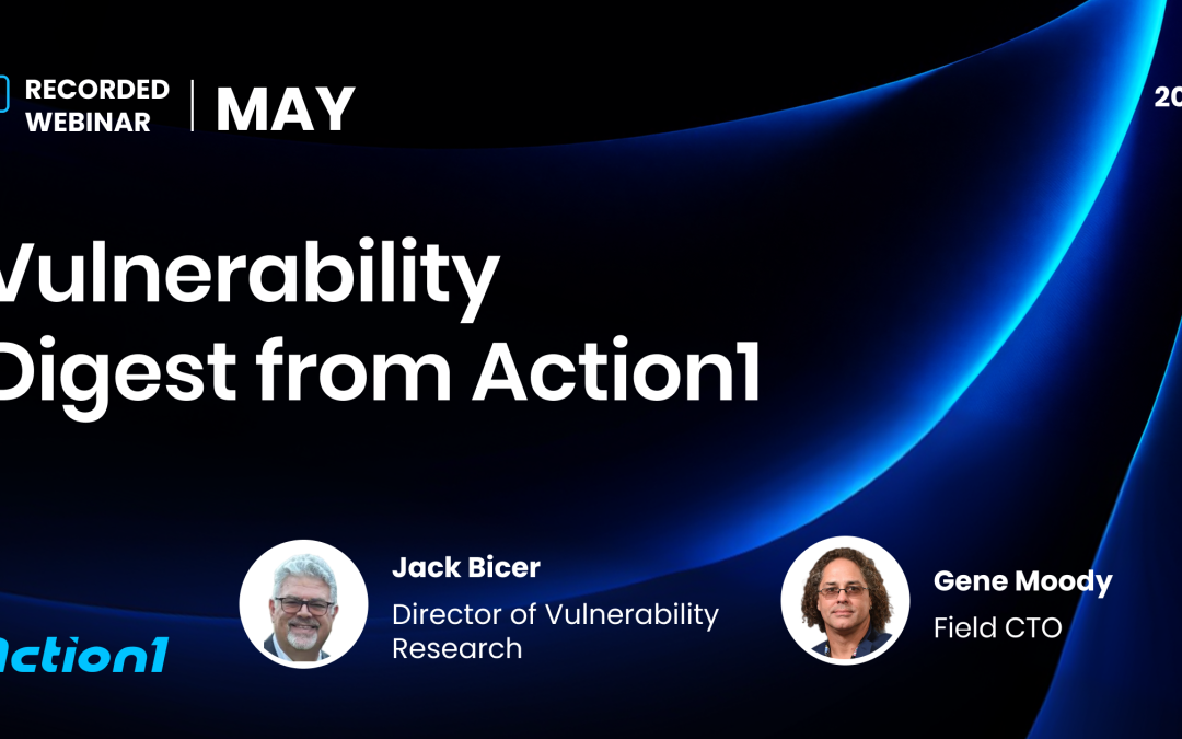 May 2026 Vulnerability Digest Recording