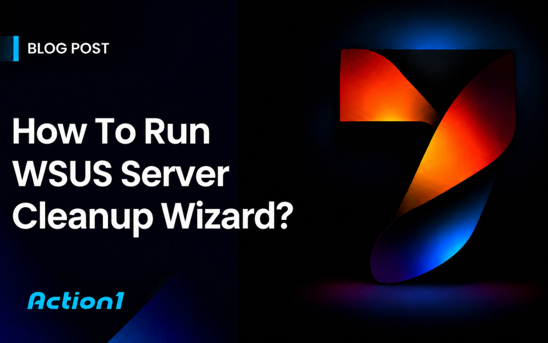 How to Run WSUS Server Cleanup Wizard?