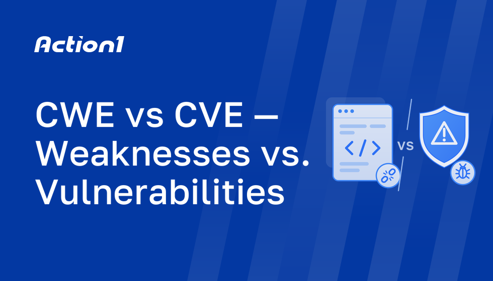 CWE vs CVE — Weaknesses vs. Vulnerabilities