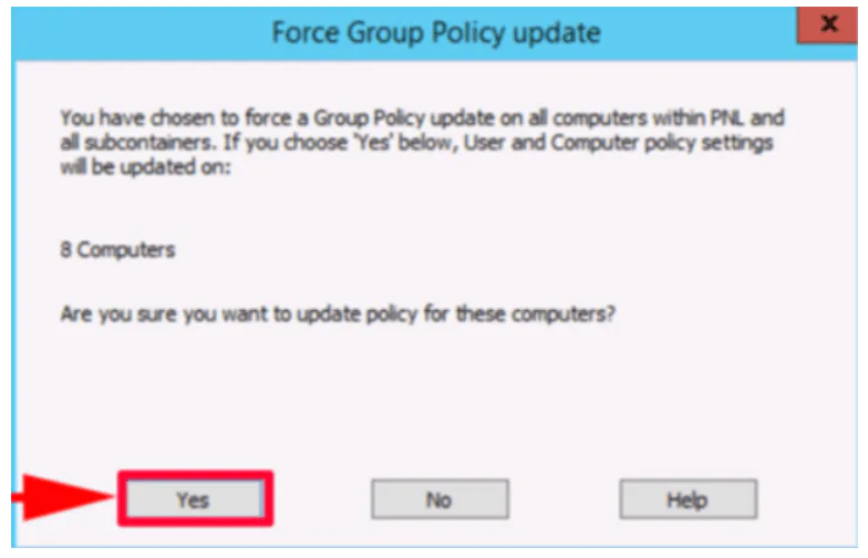 Force Group Policy Update