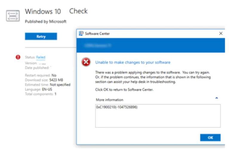 Upgrade Windows 10 Build from the Command Line. Collect errorlevel status