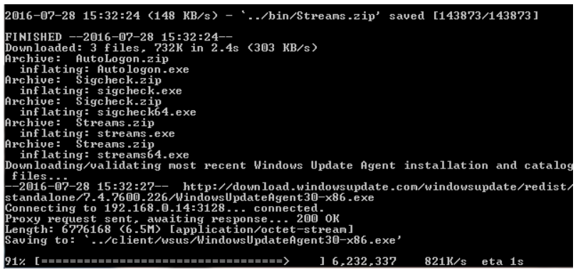 Step 1 to use WSUS Offline Update tool is to start downloading update files