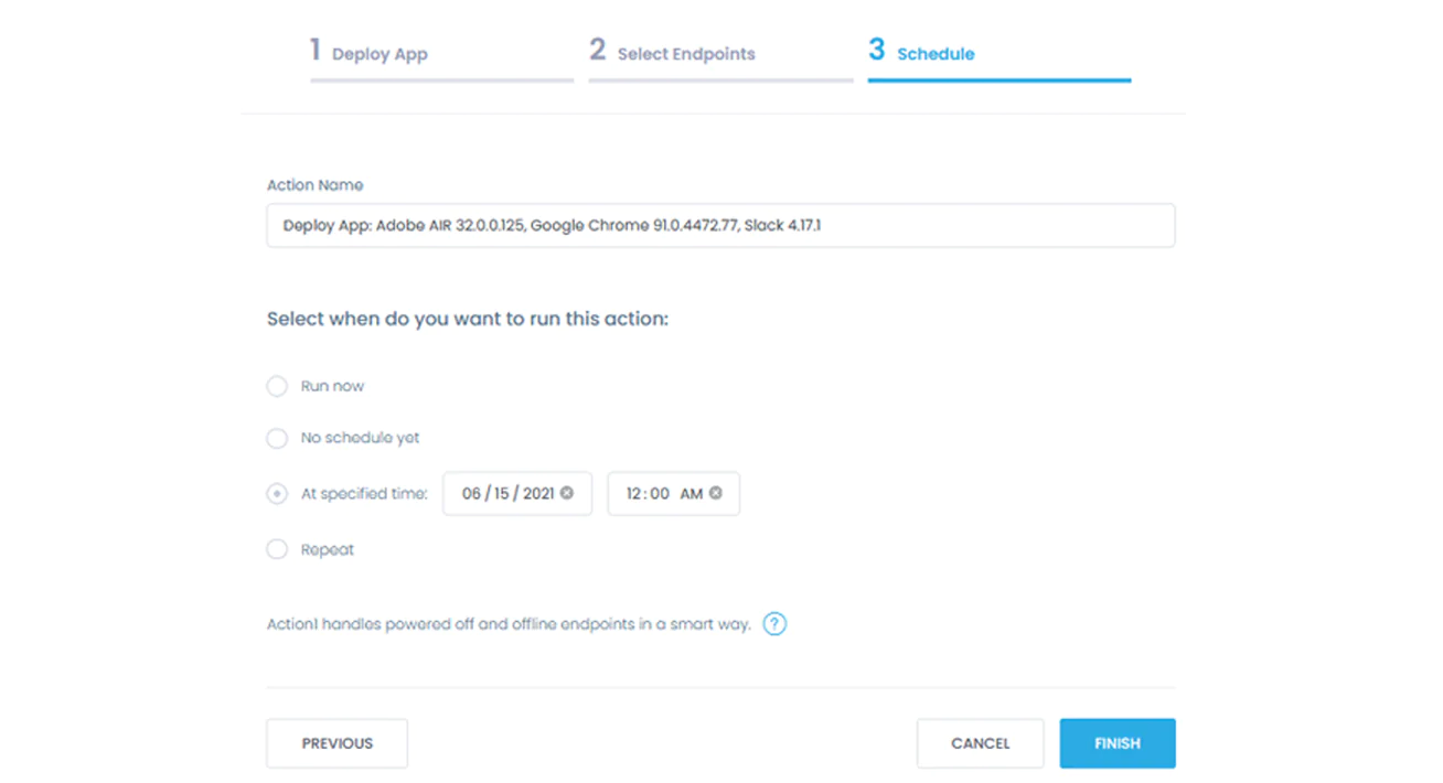 program deployment software action1