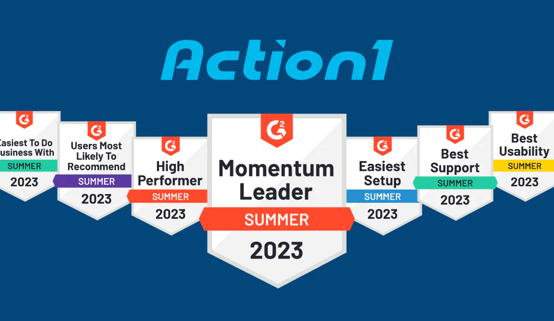 Action1 Named #1 Easiest-to-Use Patch Management Solution by G2