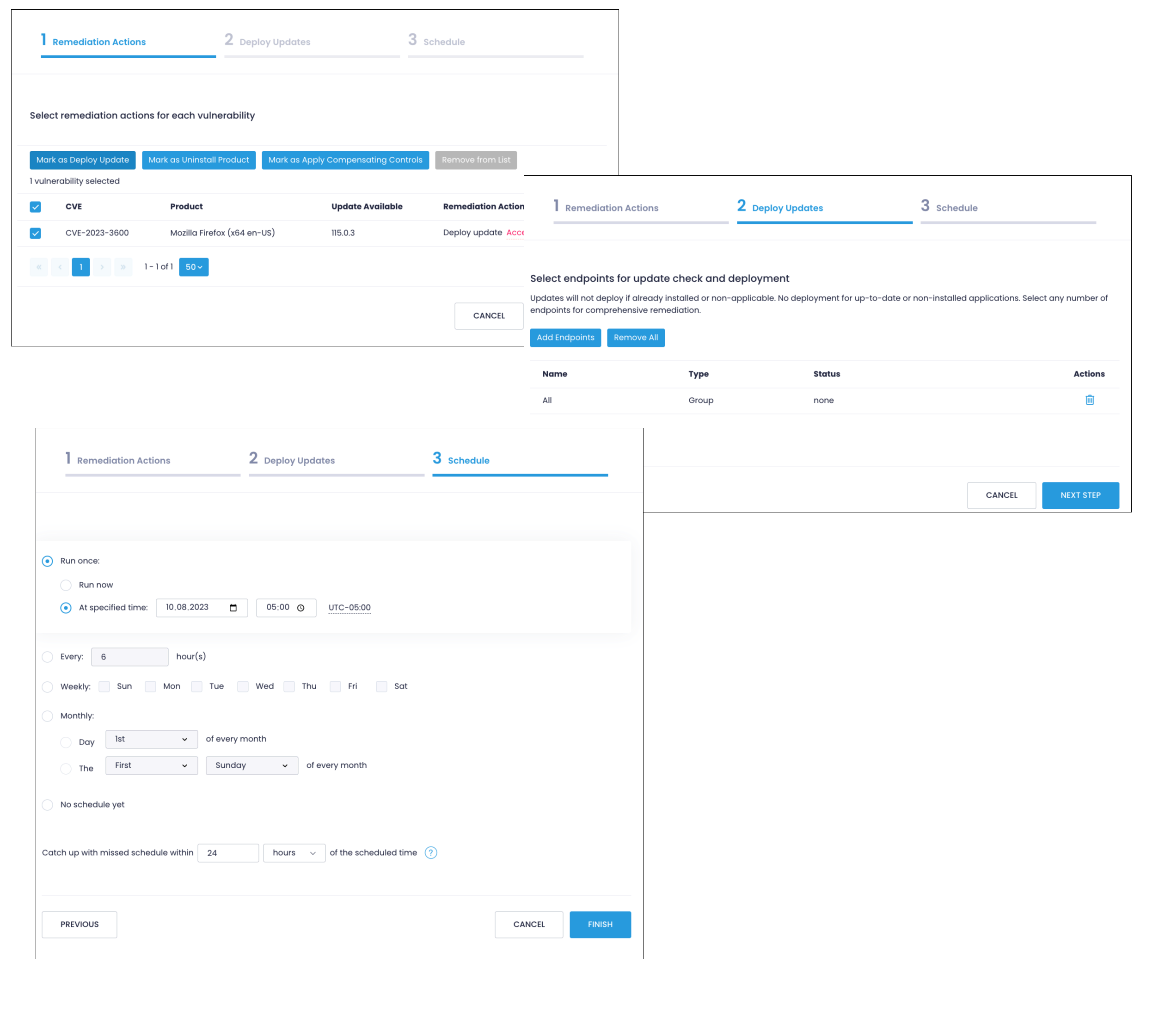 Remediating vulnerabilities