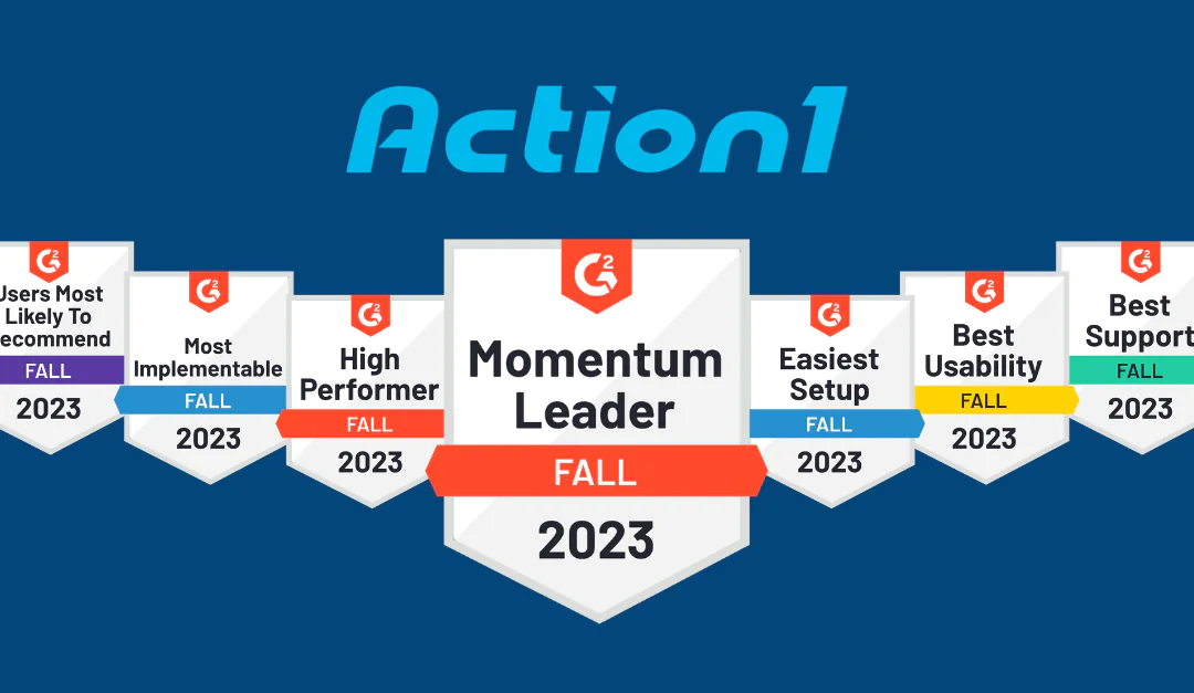 Action1 Recognized as Momentum Leader in Patch Management by G2