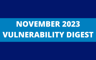 Patch Tuesday November 2023