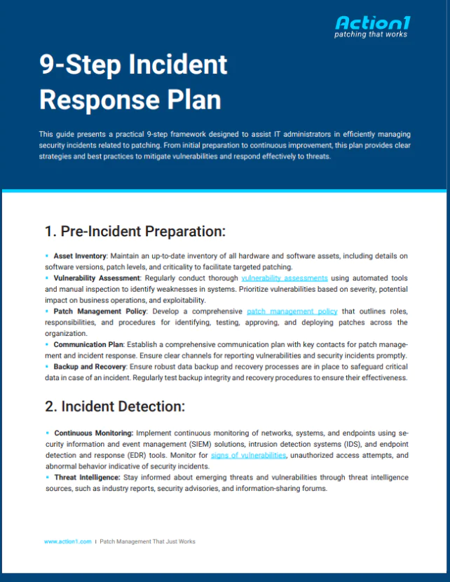 Create the Action1 2022 SMB IT Security Needs Report Page