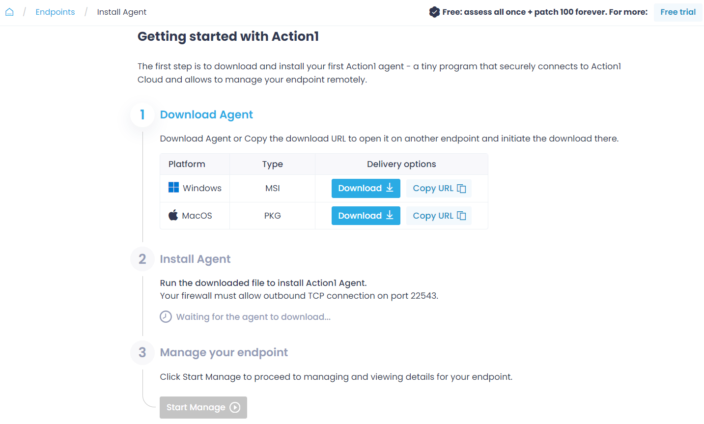 Select target architecture and Office 365 edition.