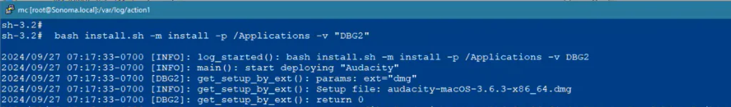 Creating a dumb installation package