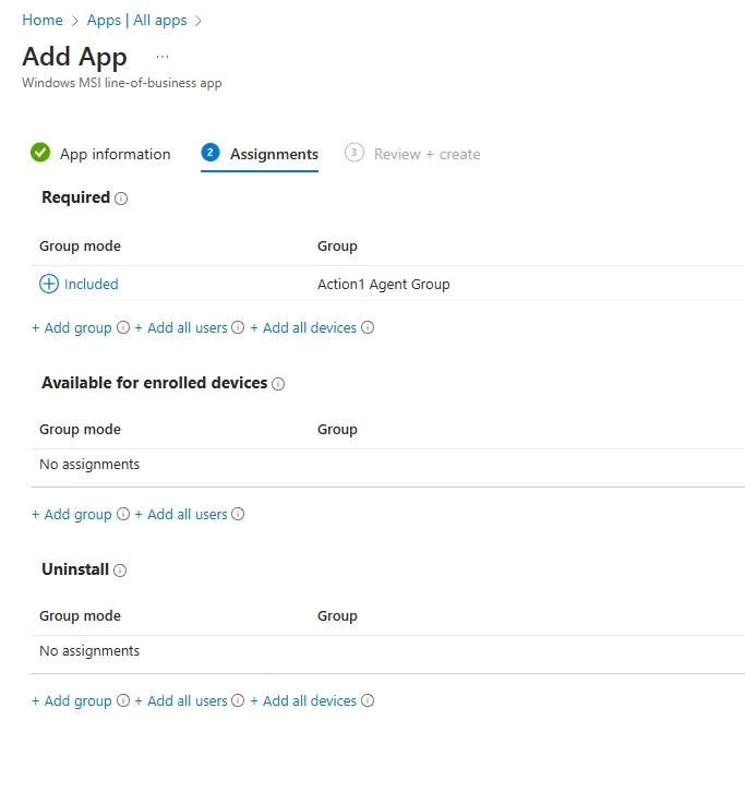 Export package configuration.