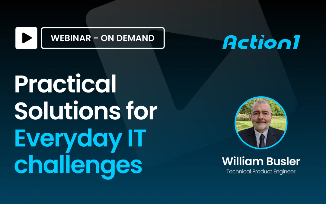 Practical Solutions for Everyday IT Challenges Recording
