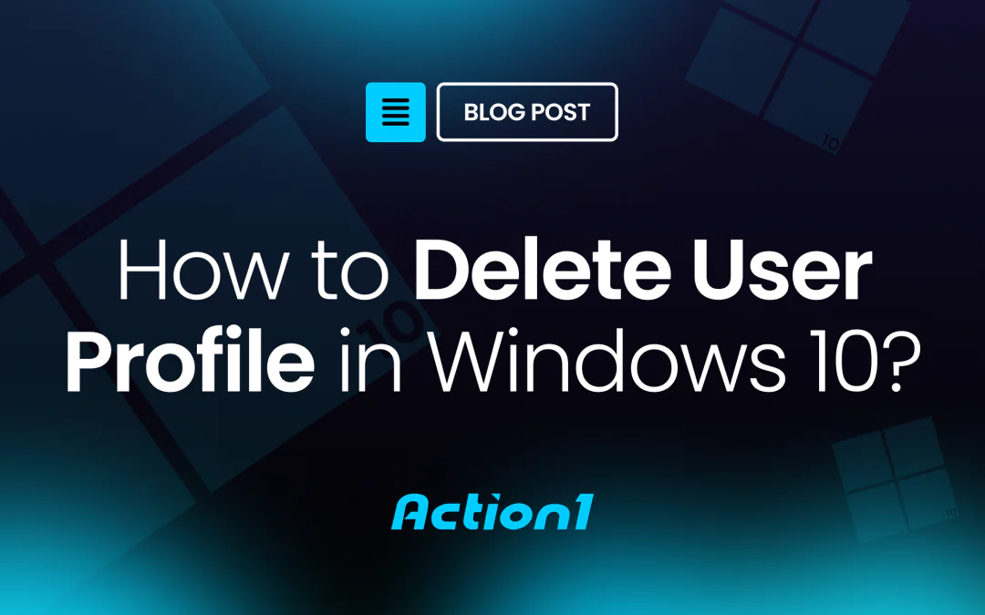 How to Delete User Profile in Windows 10?