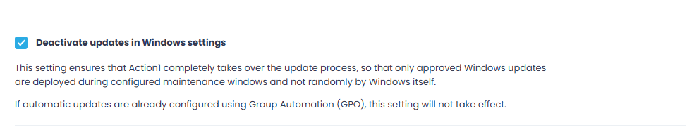 Patch management - step 3