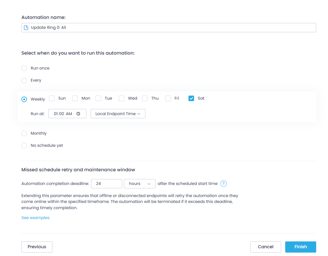 Patch management - step 3