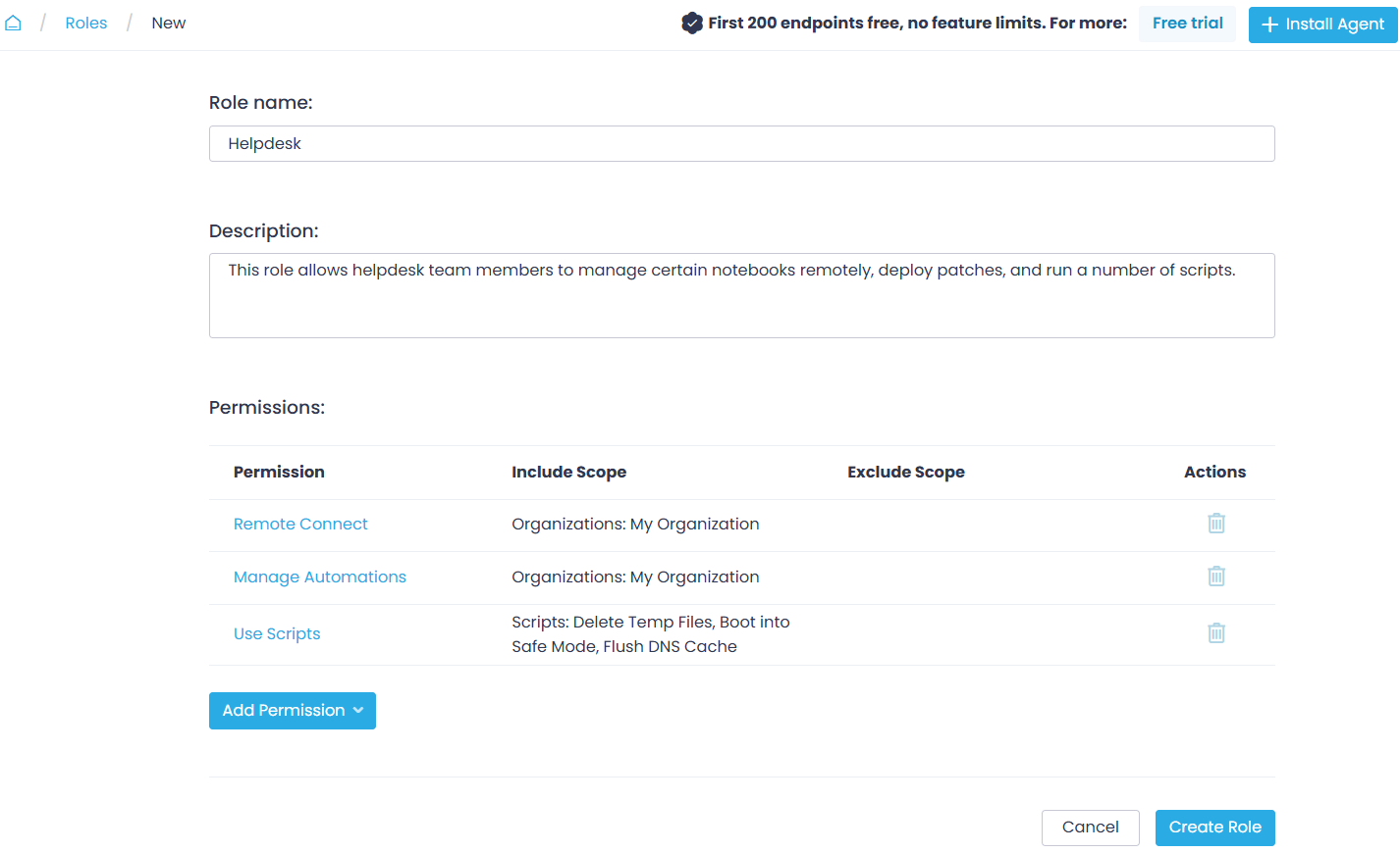 Manage user access to Action1