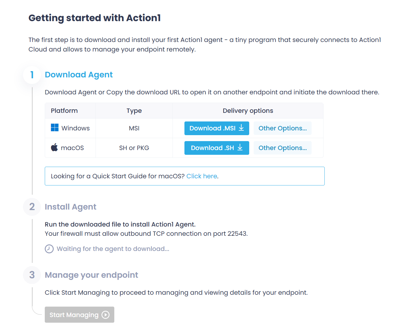 Select target architecture and Office 365 edition.