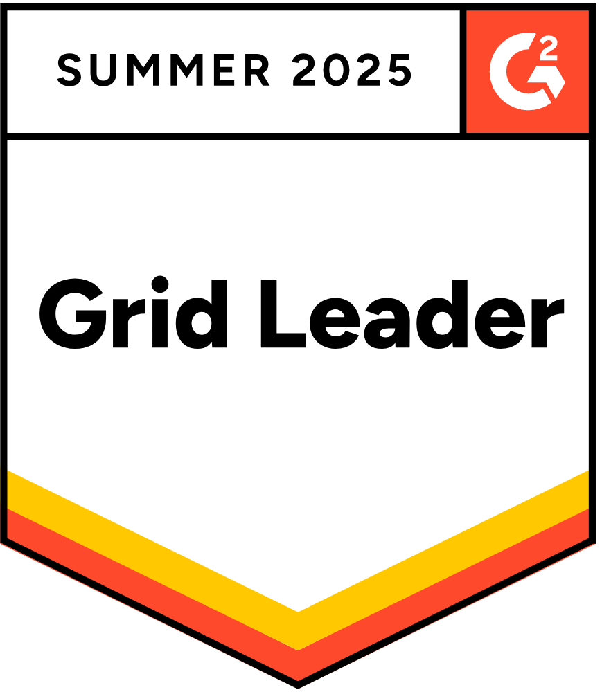 G2_Leader_Summer 2025 SoftwareAdvice_Badge_BestCustomerSupport_2022_FullColor