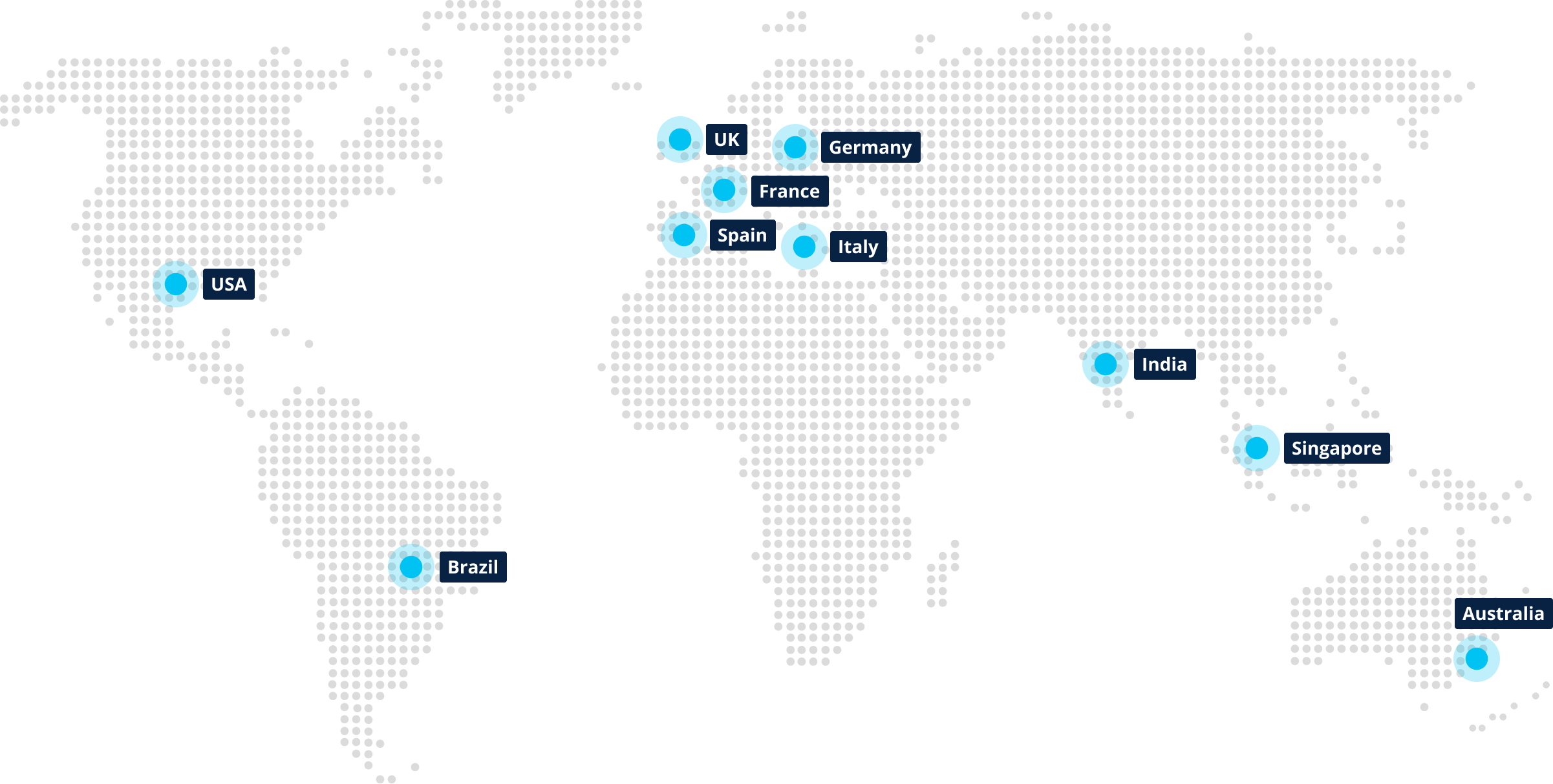 Contact centers map