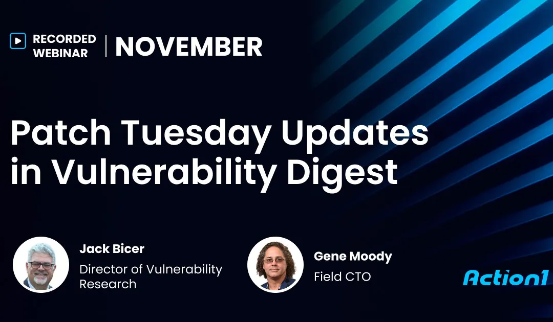 November 2025 Vulnerability Digest Recording