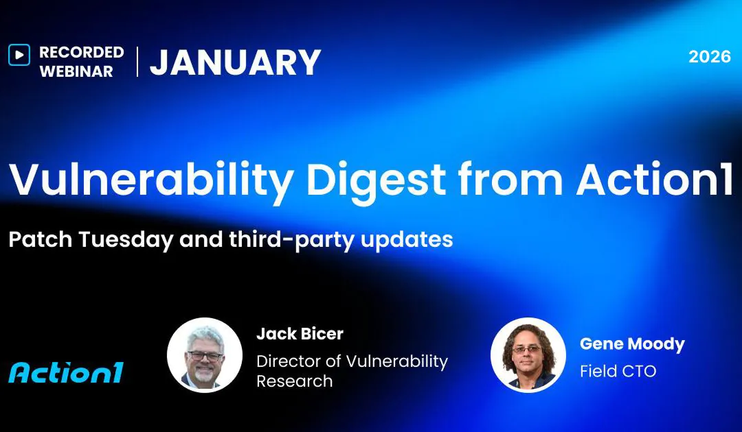 January 2026 Vulnerability Digest Recording