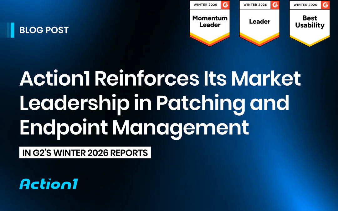 Action1 Named G2 Winter 2026 Leader in Patch Management and Endpoint Management