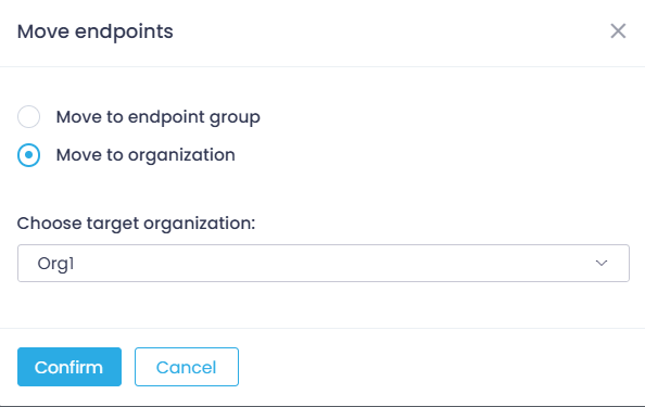 move-to-org New group